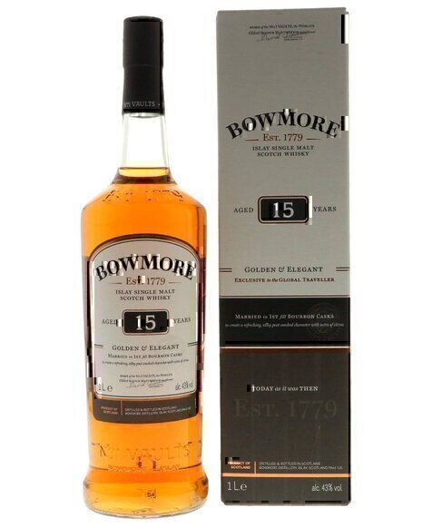 Bowmore Скотч 15 лет 1 л.