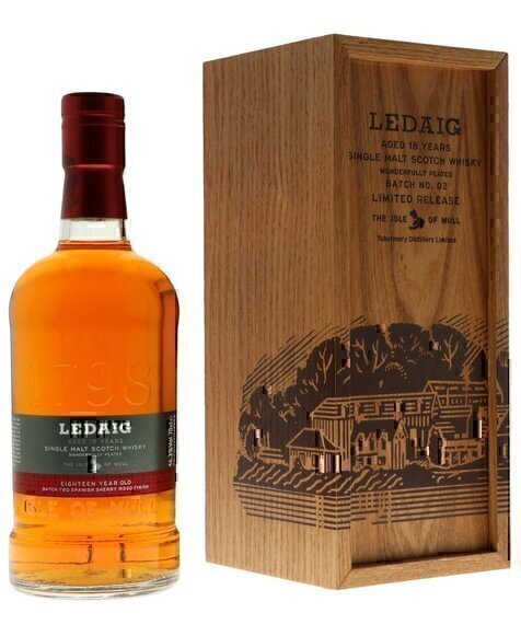 Ledaig Односолодовый 18 лет 0,7 л.