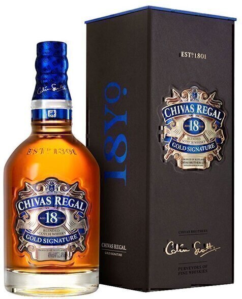 Chivas Regal Скотч 18 лет 1 л.