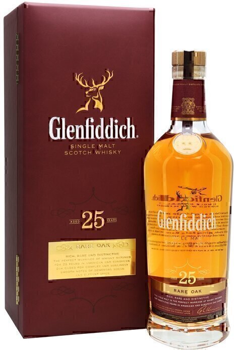 Glenfiddich Скотч 25 лет 0,7 л.