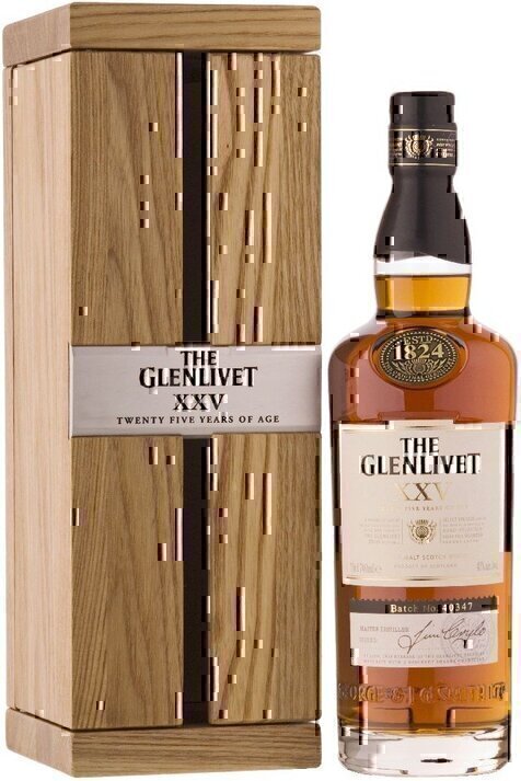 Glenlivet Скотч 25 лет 0,7 л.