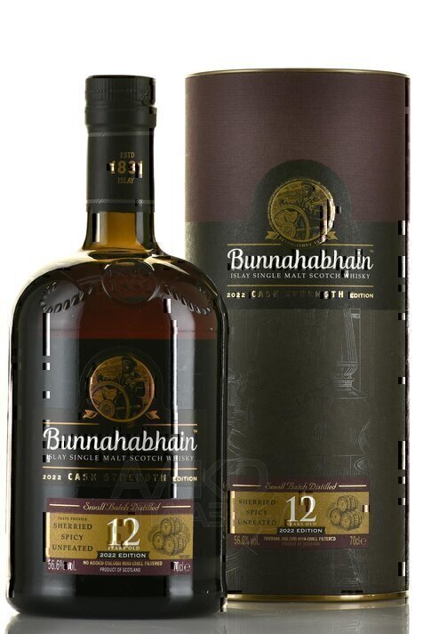 Bunnahabhain Скотч 12 лет 0,7 л.