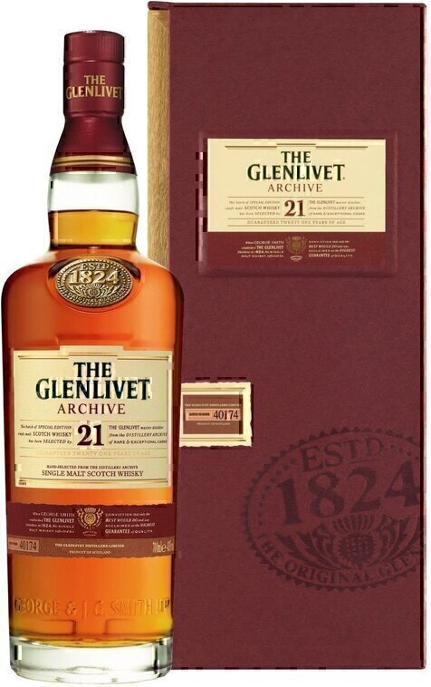 Glenlivet Скотч 21 год 0,7 л.