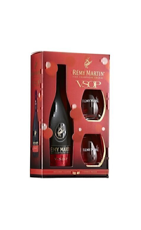 Chabot VSOP & Rémy Martin VSOP セット Remy Martin VSOP + 2 glasses, in gift box, 0.7 L ( Реми