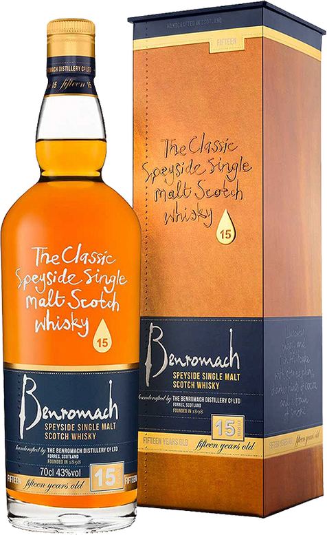 Benromach Скотч 15 лет 0,7 л.