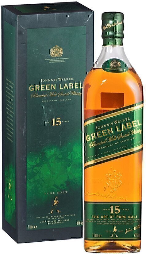 Johnnie Walker Скотч 15 лет 0,7 л.