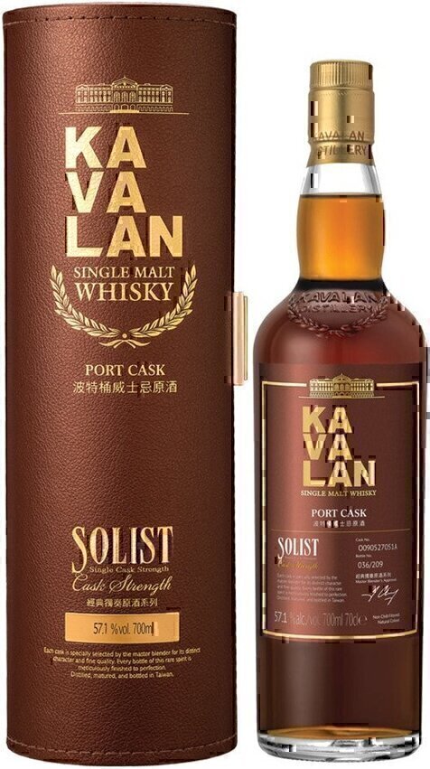 Kavalan Односолодовый 7 лет 0,7 л.
