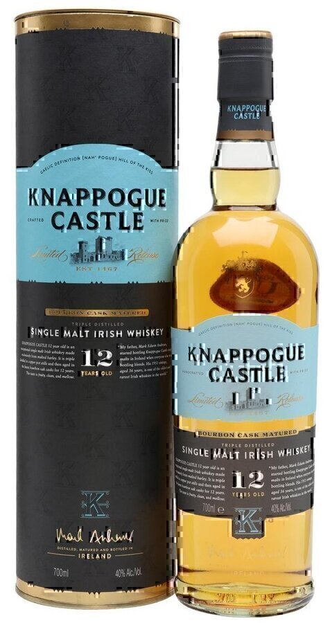 Knappogue Castle Односолодовый 12 лет 0,7 л.