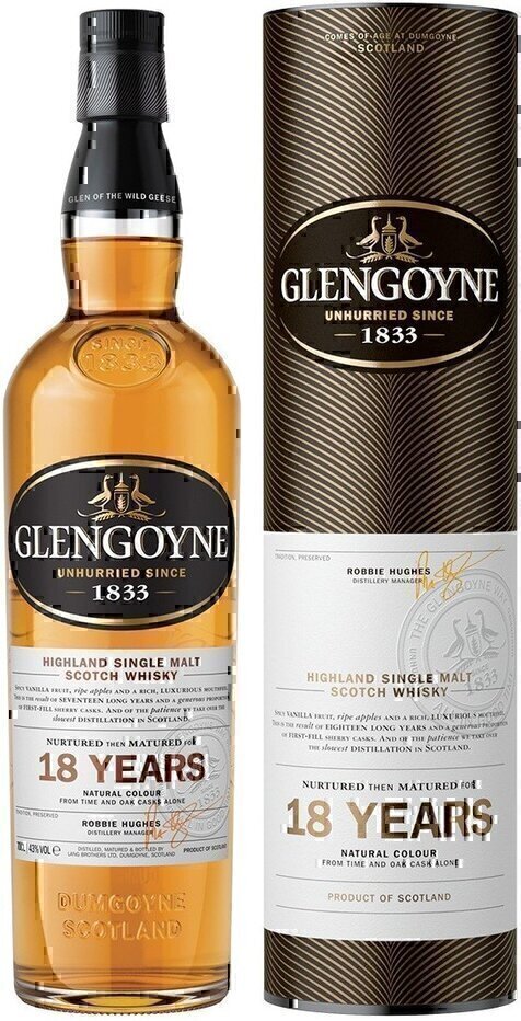 Glengoyne Скотч 18 лет 0,7 л.